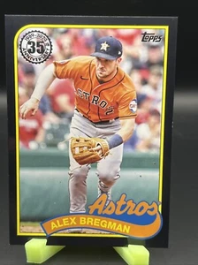 Alex Bergman 2024 Topps Serie 2 '89 schwarzer Rand parallel/299 Astros #89B2-32 - Bild 1 von 6