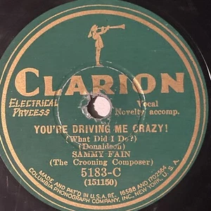 10" 78 RPM-Hall Brothers-That Goes On for Days and Days/Clarion 5183-C - Picture 1 of 4