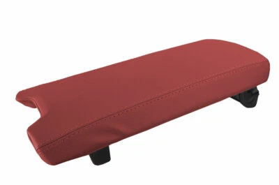 Se adapta a Lincoln MKZ 2013-2016 PVC cuero consola tapa cubierta extraíble roja Foto 1 de 4