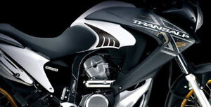 2 Stickers Gel Guards Side Tank Compatible X Motorcycle Honda Transalp