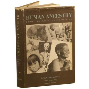 R Ruggles Gates / Human Ancestry from a Genetical Point of View 1st Edition 1948 - Picture 1 of 1