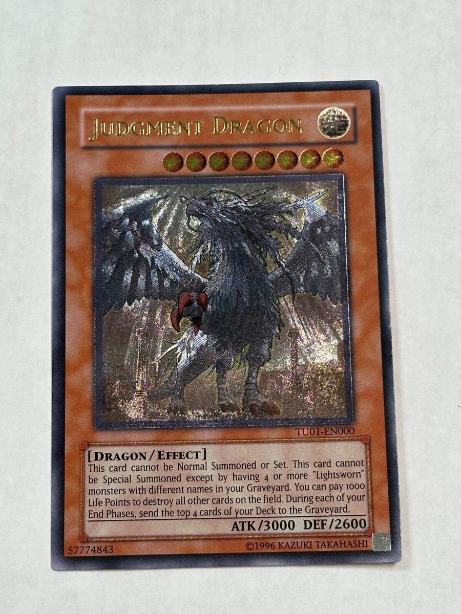Judgment Dragon Ultimate Rare Yu-Gi-Oh! Individual Trading Judgment Dragon Ultimate Rare Yu-Gi-Oh! Individual Trading