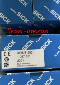 Sensor de rango láser SICK DT35-B15551 1057651 nuevo envío rápido - Imagen 1 de 1