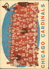 1959 Topps Chicago Cardinals Football Card #118 Chicago Cardinals CL - excellent état