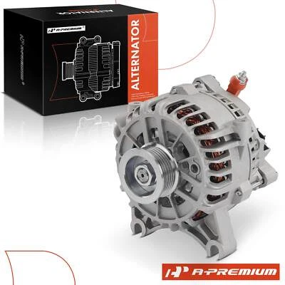 Alternator for Ford Crown Victoria Lincoln Town Car 200A 12V CW  6-Groove Pulley - Image 1 of 4