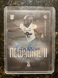 2021 Luminance Greg Newsome II Autograph Rookie Auto RC #122/349 Browns - Picture 1 of 2
