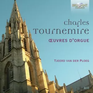 TOURNEMIRE Complete Organ Music, Oeuvres d'Orgue TJEERD VAN DER PLOEG 4CD NEW - Picture 1 of 1
