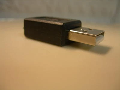 USB A 2.0 MALE TO MICRO USB 5 PIN FEMALE PLUG ADAPTER CONVERTOR! NEW! - Image 1 of 4