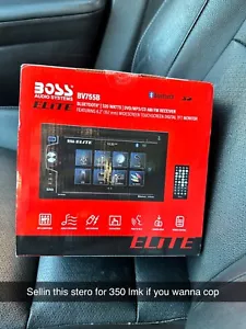 Boss BV755B Double DIN 6.2" Bluetooth In-Dash DVD/CD Car Stereo Receiver - Picture 1 of 1