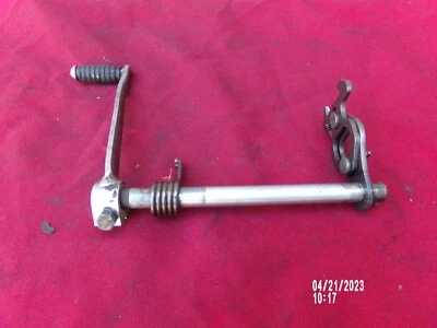 HONDA XR75 XL75 SHIFT SHAFT W/ LEVER 1977-1979 XR XL 75 OEM NICE 24610-149-000 - Image 1 of 3