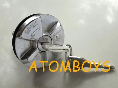 PARA Toyota Land Cruiser BJ40 FJ40 FJ45 FJ55 HJ45 Llave de cilindro Bloqueo de entrada de combustible Foto 1 de 4