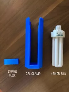 3D Print Custom 4-pin CFL Bulb Clamp Remover - Long Version - Picture 1 of 6