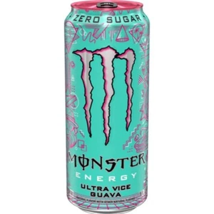 3 x Monster Ultra Vice Guava Energy- 473ml Can - USA IMPORT - Picture 1 of 1
