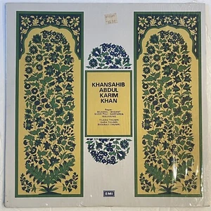 Khansahib Abdul Karin Khan His Masters Voice India NM Shirnk Vinly 3ECX 3251 - Picture 1 of 5