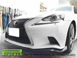 AG Look Front Lip For 14-16 LEXUS IS250 IS350 w/ F-Sport Package Carbon - Picture 1 of 4