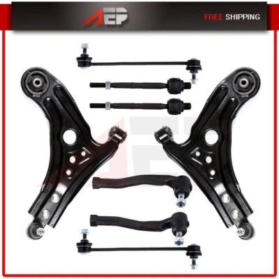 Rótulas de brazo de control inferior de suspensión de 8 piezas para Chevrolet Aveo 2004-2011 Foto 1 de 4