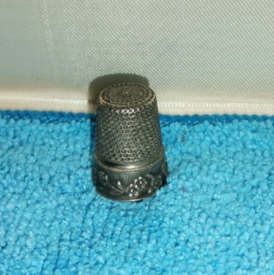  Thimble Antique Sterling Silver Marked - Portugal                  • 33.40$