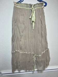 Hazel Women’s sheer Long skirt Size Medium - Picture 1 of 15