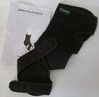 Jomeca Drop Foot Brace Black with user's manual  Right Large NEW