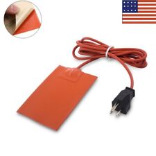 110V 120W Car Engine Oil Pan Sump Tank Silicone Heating Pad Heater Equipment