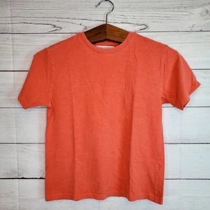 Zara Boys Orange Short Sleeve T-Shirt Size 10 - Picture 1 of 5