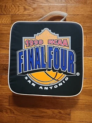 Vintage 1998 NCAA FINAL FOUR Seat Cushion San Antonio Excellent Condition - Imagem 1 de 2