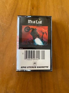Meat Loaf Bat Out of Hell Vintage Cassette Tape Oct 1977 PET 34974 Rock Metal - Picture 1 of 7