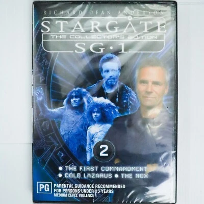 NEW Stargate SG-1: The First Commandment / Cold Lazarus / The Nox (DVD, 1997) - Image 1 of 4