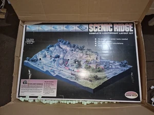 Woodland Scenics ST1482 Scenic Ridge Layout Kit N Gauge & ATLAS ATL2588 Track Pa - Picture 1 of 13
