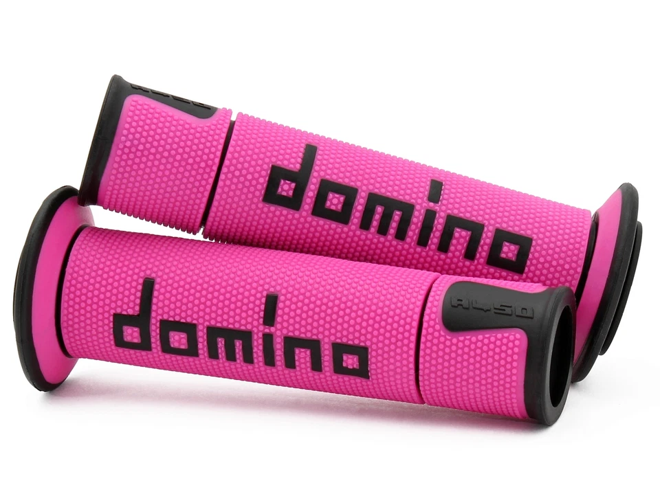 Domino Grips Pink for Kawasaki GPZ750R GPZ900R Ninja — 第 1/1 张图片