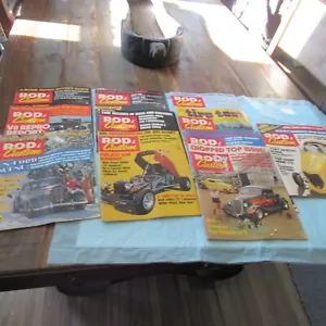 VINTAGE LOT OF 11 ROD & CUSTOM CAR MAGAZINES 1973 - Picture 1 of 6