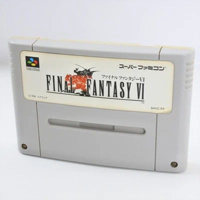 Super Famicom FINAL FANTASY VI 6 FF Square Cartridge Only Nintendo d050 sfc - Image 1 of 4