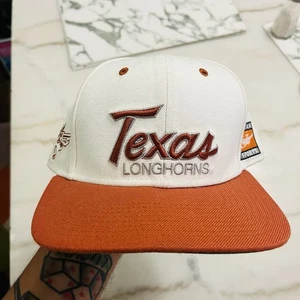 Nike TEAM Texas Longhorns Mütze SnapBack Script Cap weiß orange Einheitsgröße - Bild 1 von 8