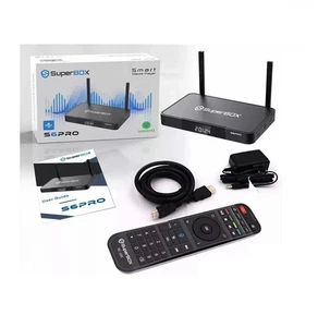 ENVÍO 2 DÍAS Superbox S6 Pro Completamente Cargado con Control Remoto por Voz CABLE 8K - Imagen 1 de 5
