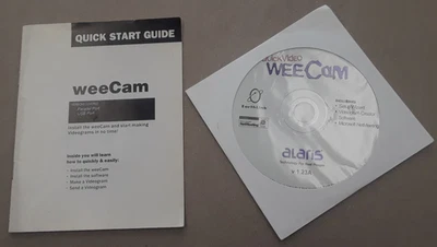 Quick Video WeeCam CD Software Alaris v 1.23A NIP & Quick Start Guide - Image 1 of 2