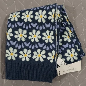 Vera Bradley Acogedora Bufanda FLORAL BURSTS Tejido NUEVO  - Imagen 1 de 13