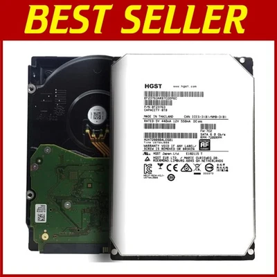 Обновленный корпоративный жесткий диск Ultrastar He8 8 ТБ 7200 об/мин SATA - Изображение 1 из 4