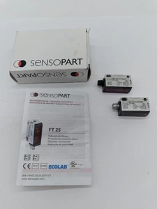Sensor de proximidad fotoeléctrico SensoPart FT-25-RHD con sensor PhE FR-25-RL - Imagen 1 de 6