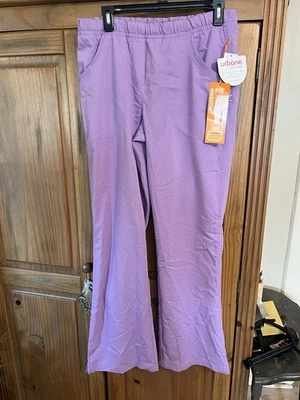 Pantalones Médicos Urbane Para Mujer Parte Inferior 2XL Lila Calce Moderno Cordón Ropa de Trabajo Foto 1 de 4