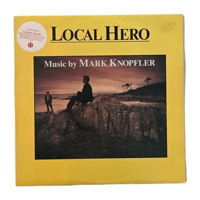 MARK KNOPFLER (DIRE STRAITS) "Local Hero" 1993 SOUNDTRACK LP w/HYPE STICKER - Image 1 of 4