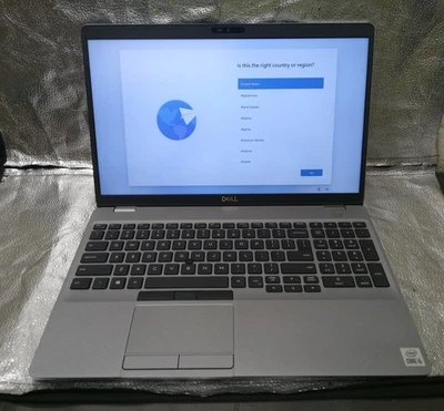 Dell Latitude 5510 i5-10310U 32 GB RAM 256 GB NVMe Windows 11 Pro Foto 1 de 4