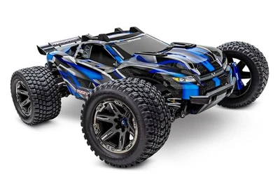 Traxxas Rustler 4X4 Ultimate blau 1/10 Brushless Stadium Truck RTR 67097-4 - Bild 1 von 4
