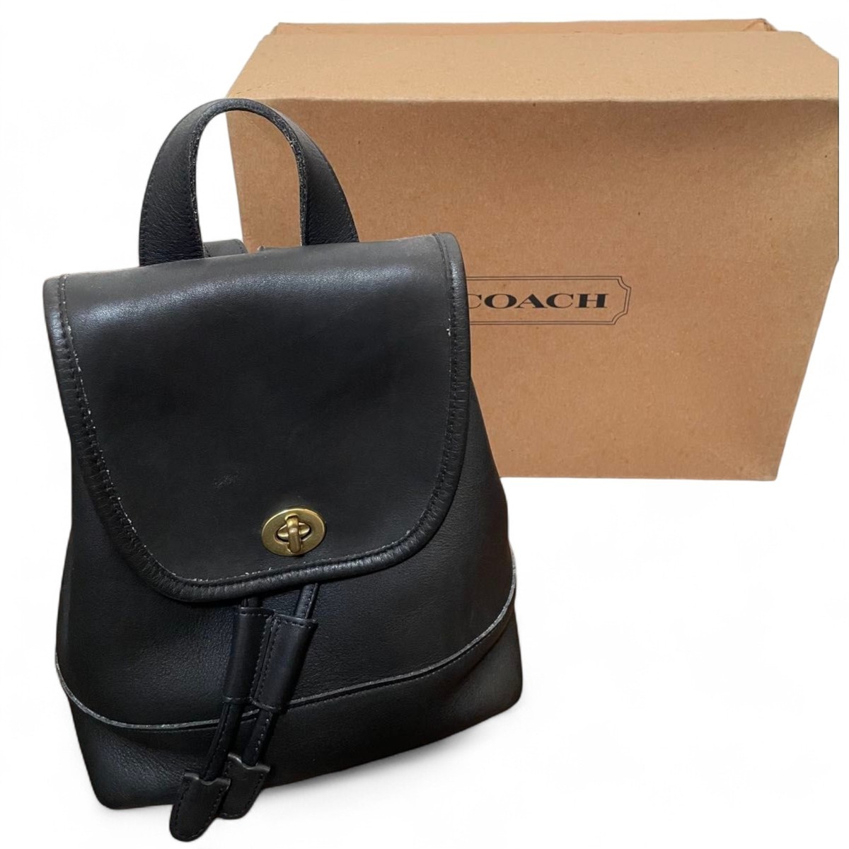coach leather backpack products for sale | eBay