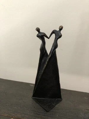 Metall/Bronze? ,, Pärchen Skulptur“ - Bild 1 von 4