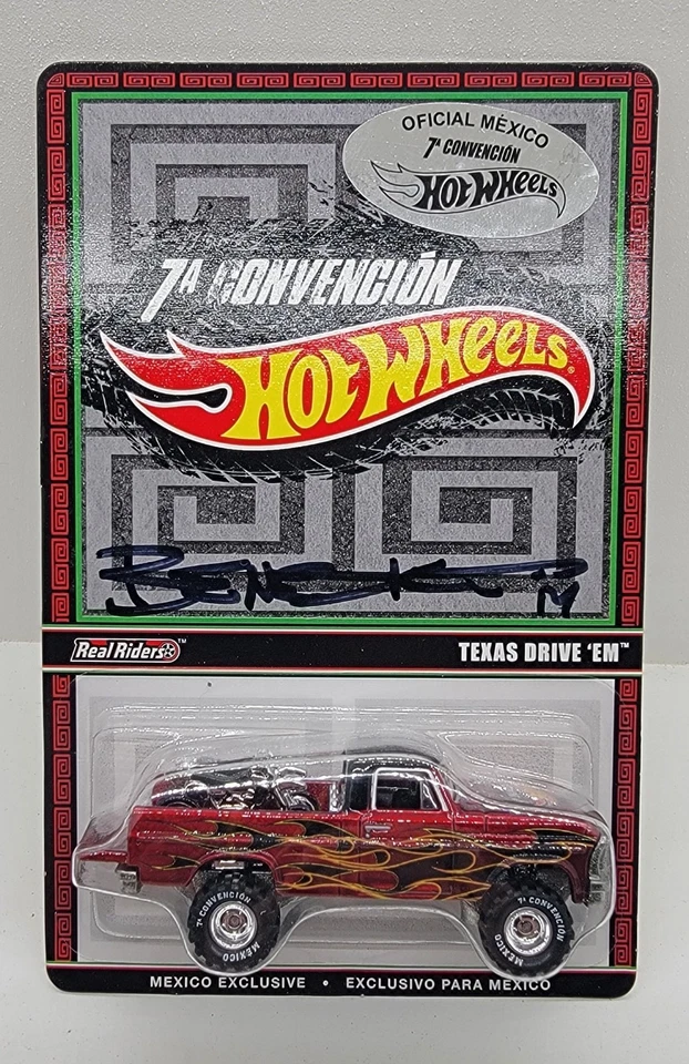 Hot Wheels Texas Drive Em 7A Convencion Mexico Convention эксклюзивный выпуск 1748/4000 - Изображение 1 из 4