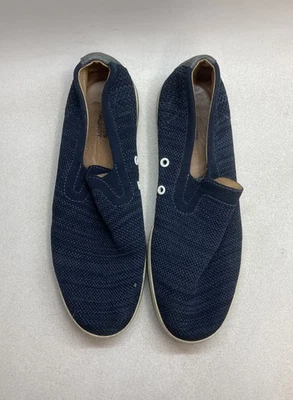 Johnston & Murphy Prentiss Navy Blue Knit Slip-On Loafer Sneakers Size 10M - Image 1 of 4