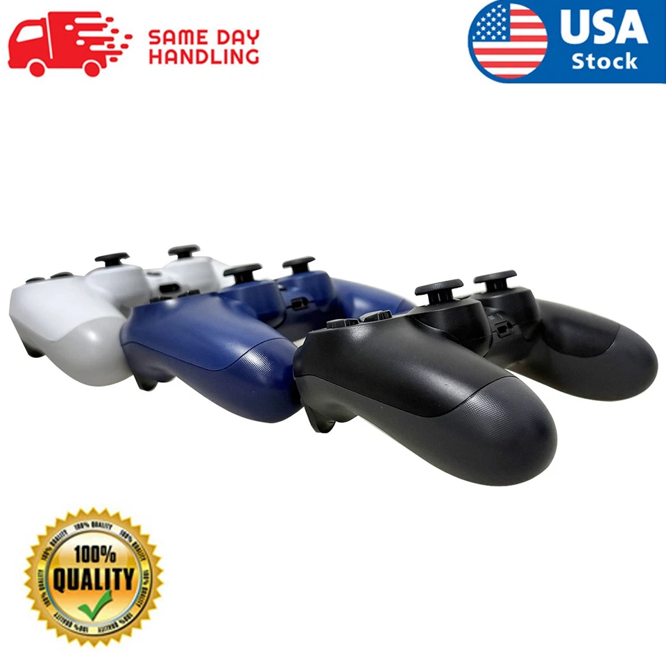 Wireless Bluetooth Controller for Sony PlayStation 4 PS4 Console Video Game Pads