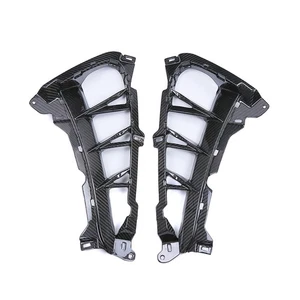 FOR Suzuki GSX1300R Hayabusa 21 Carbon Fiber Side Panels with Wiglets Fairing - Foto 1 di 10