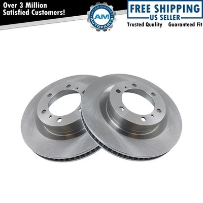 Front Brake Rotors Set For 2010-2022 Lexus GX460 Toyota 4Runner - Image 1 of 4