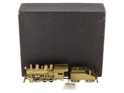 Locomotora de vapor Hallmark Models LATÓN HO Santa Fe 2100 Series 0-6-0 y licitadora EX Foto 1 de 4